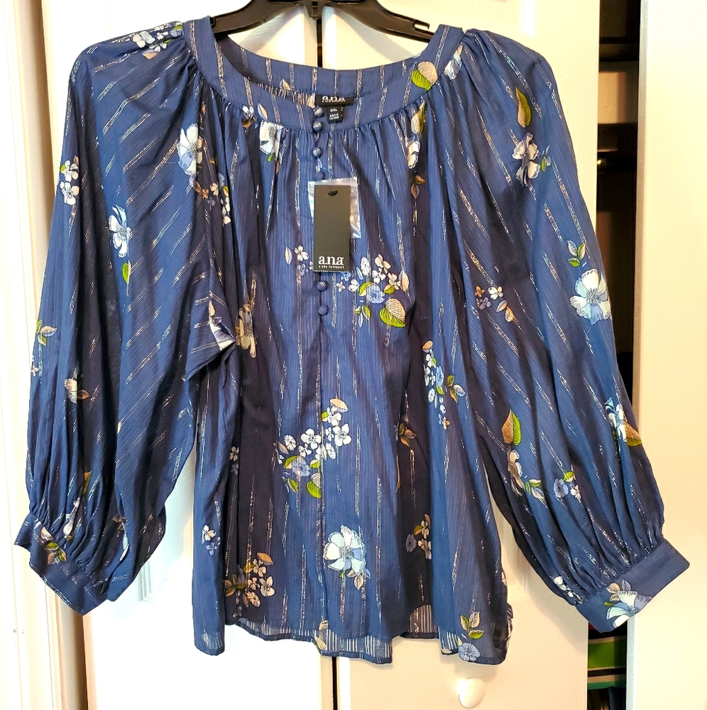 New Ana Blouse Size XXL